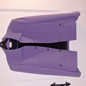 Tahari Purple Blazer and Matching Top